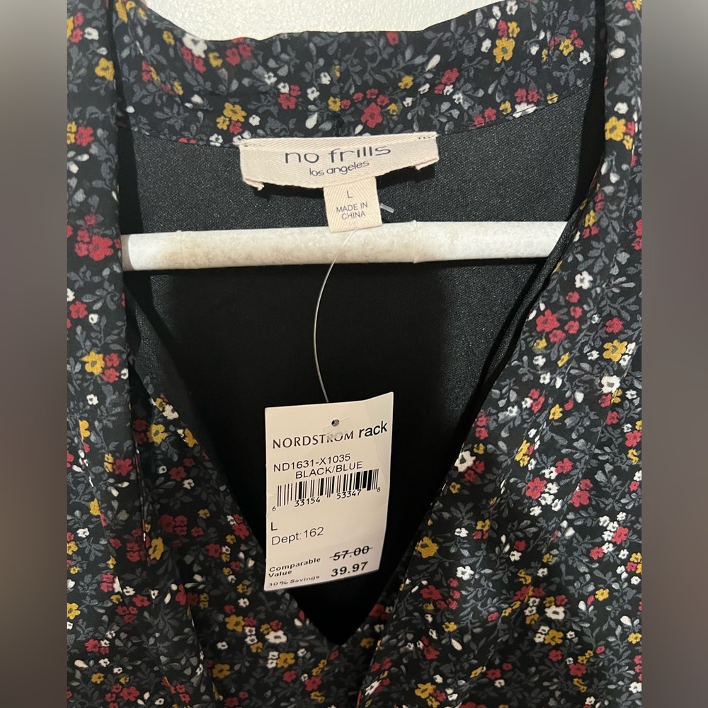 No frills tired dress